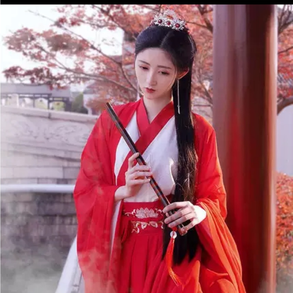 Red hanfu